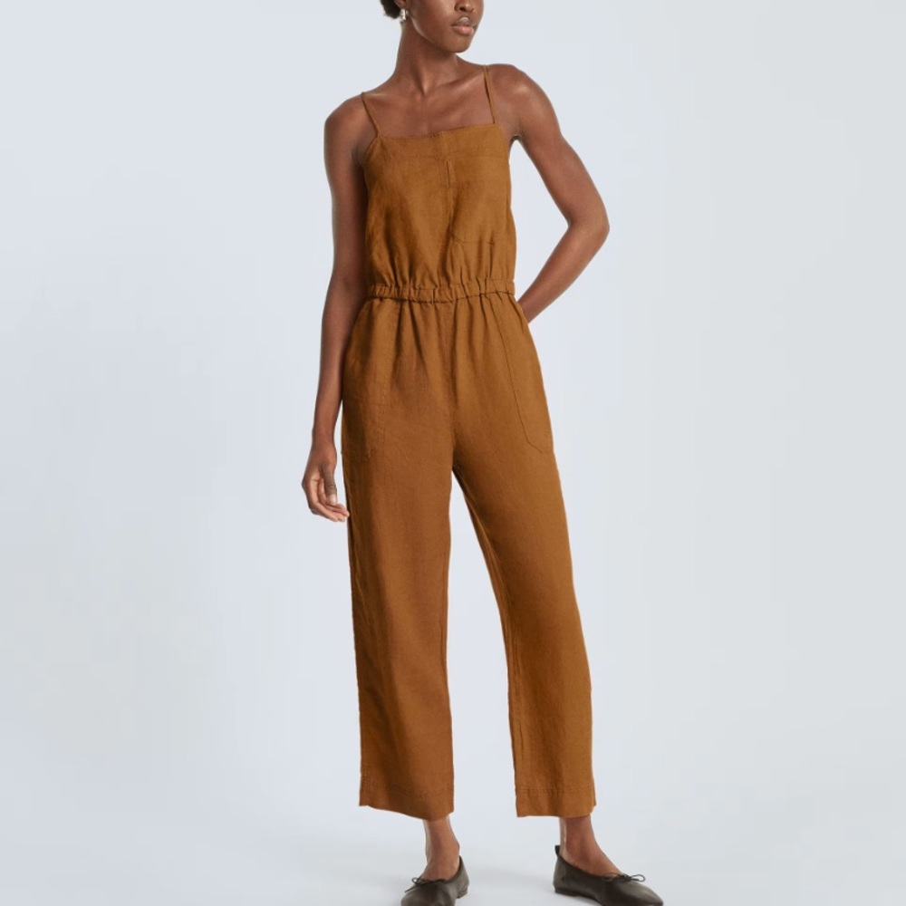 NEW Everlane Linen Jumpsuit
